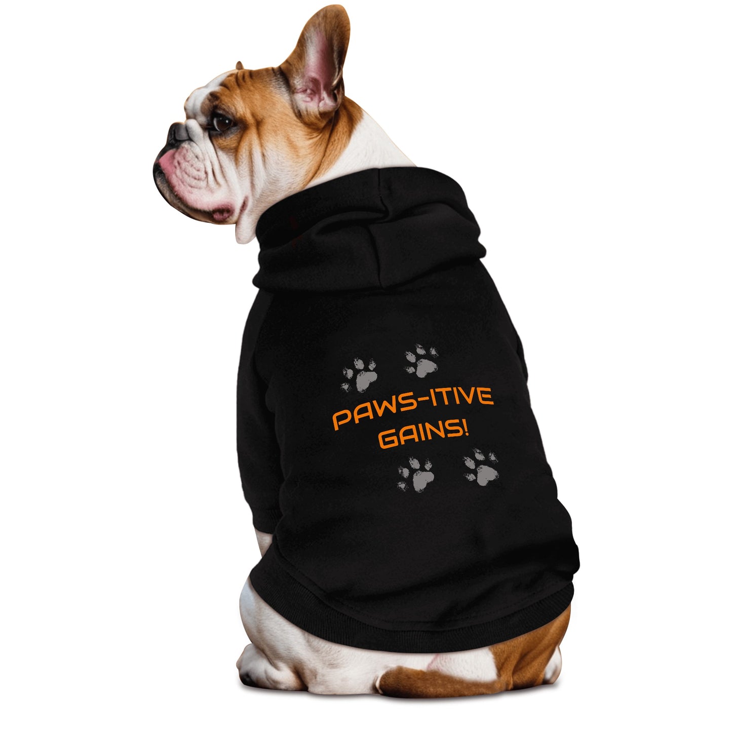 Workout Dog Hoodie - Paws-itive Gains!