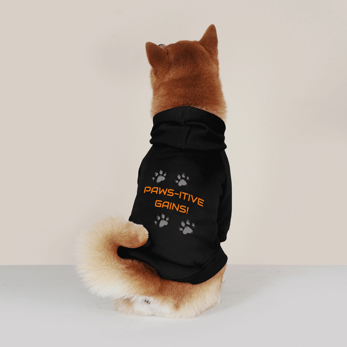 Workout Dog Hoodie - Paws-itive Gains!