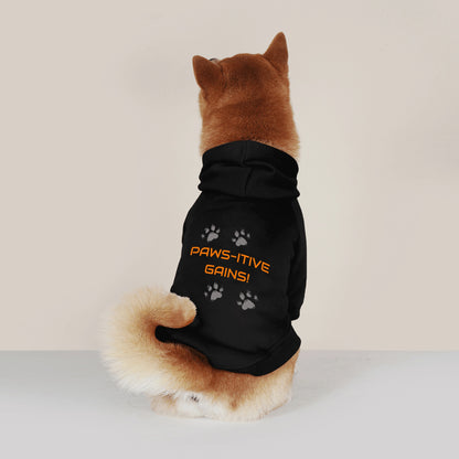 Workout Dog Hoodie - Paws-itive Gains!