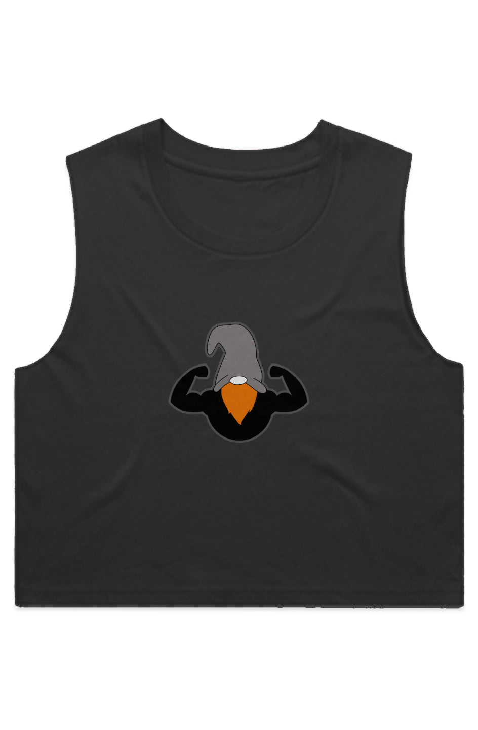 Gnome Pain Cropped Tank - Womans