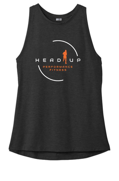 Ladies Tri-Blend Racerback Tank w/ HUPF Logo