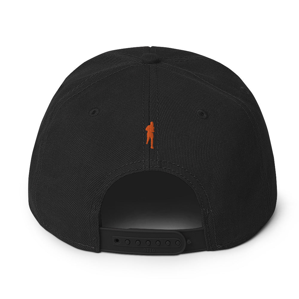 HUPF Flat Bill Snapback Hat -Embroidered