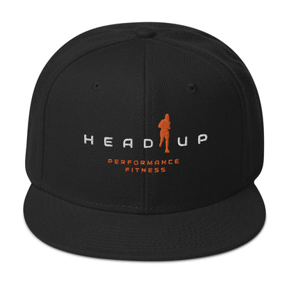 HUPF Flat Bill Snapback Hat -Embroidered