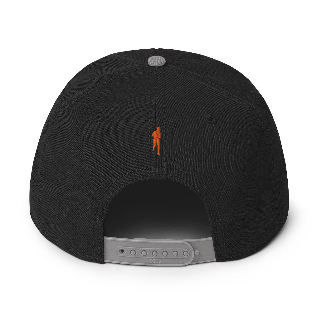 HUPF Flat Bill Snapback Hat -Embroidered