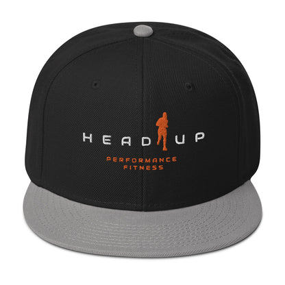 HUPF Flat Bill Snapback Hat -Embroidered