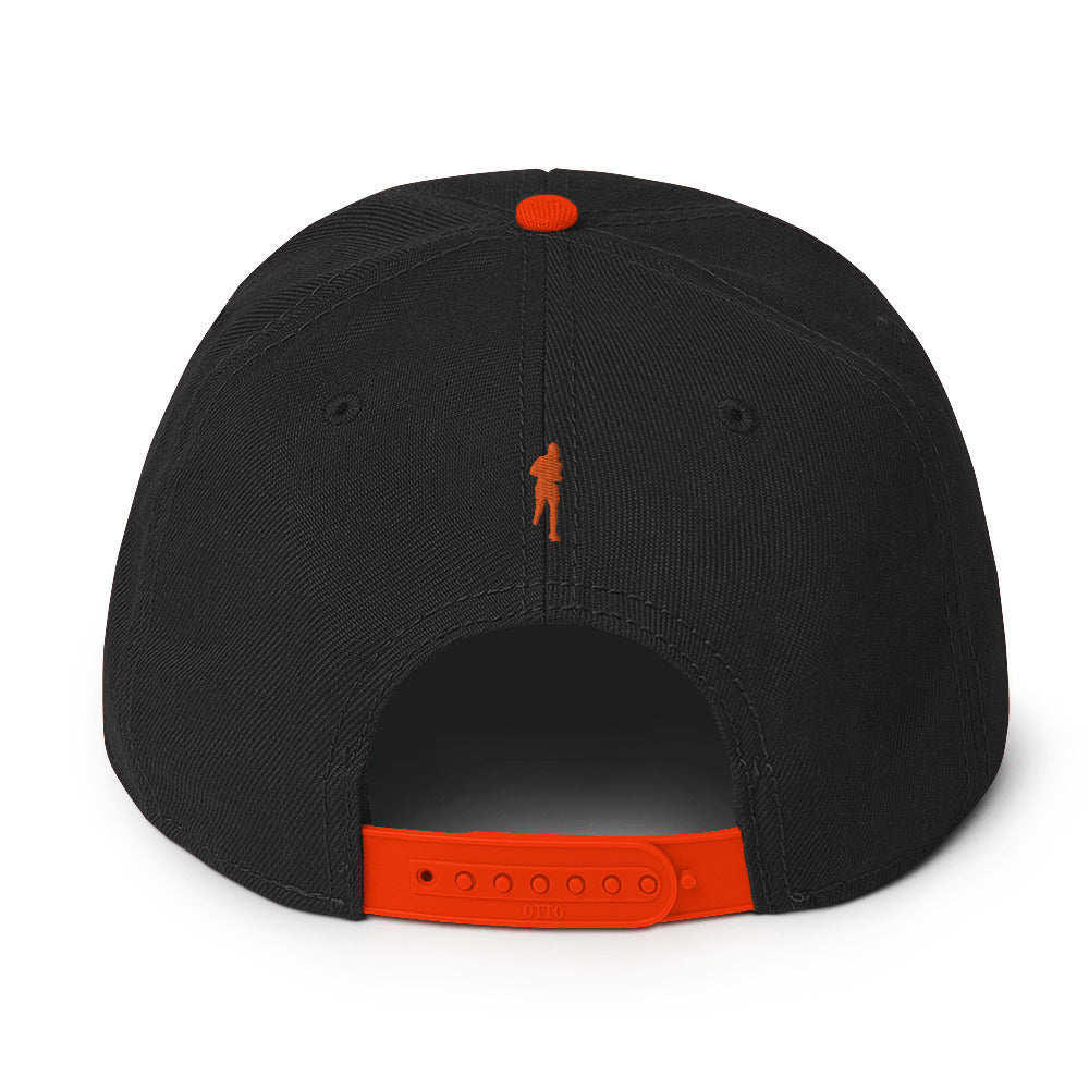 HUPF Flat Bill Snapback Hat -Embroidered